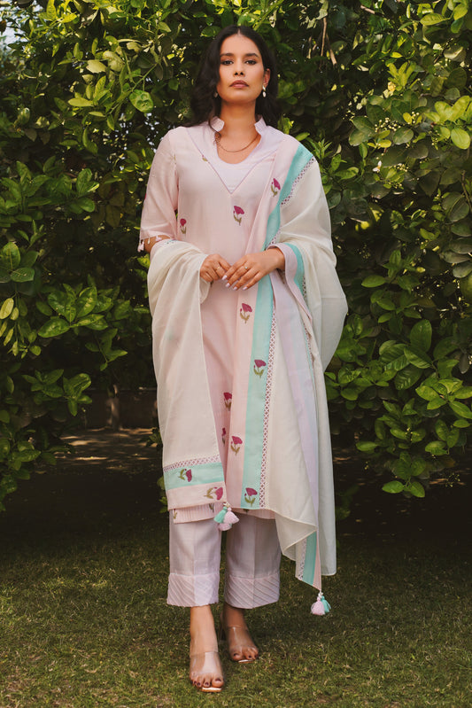 floral hush kurta set