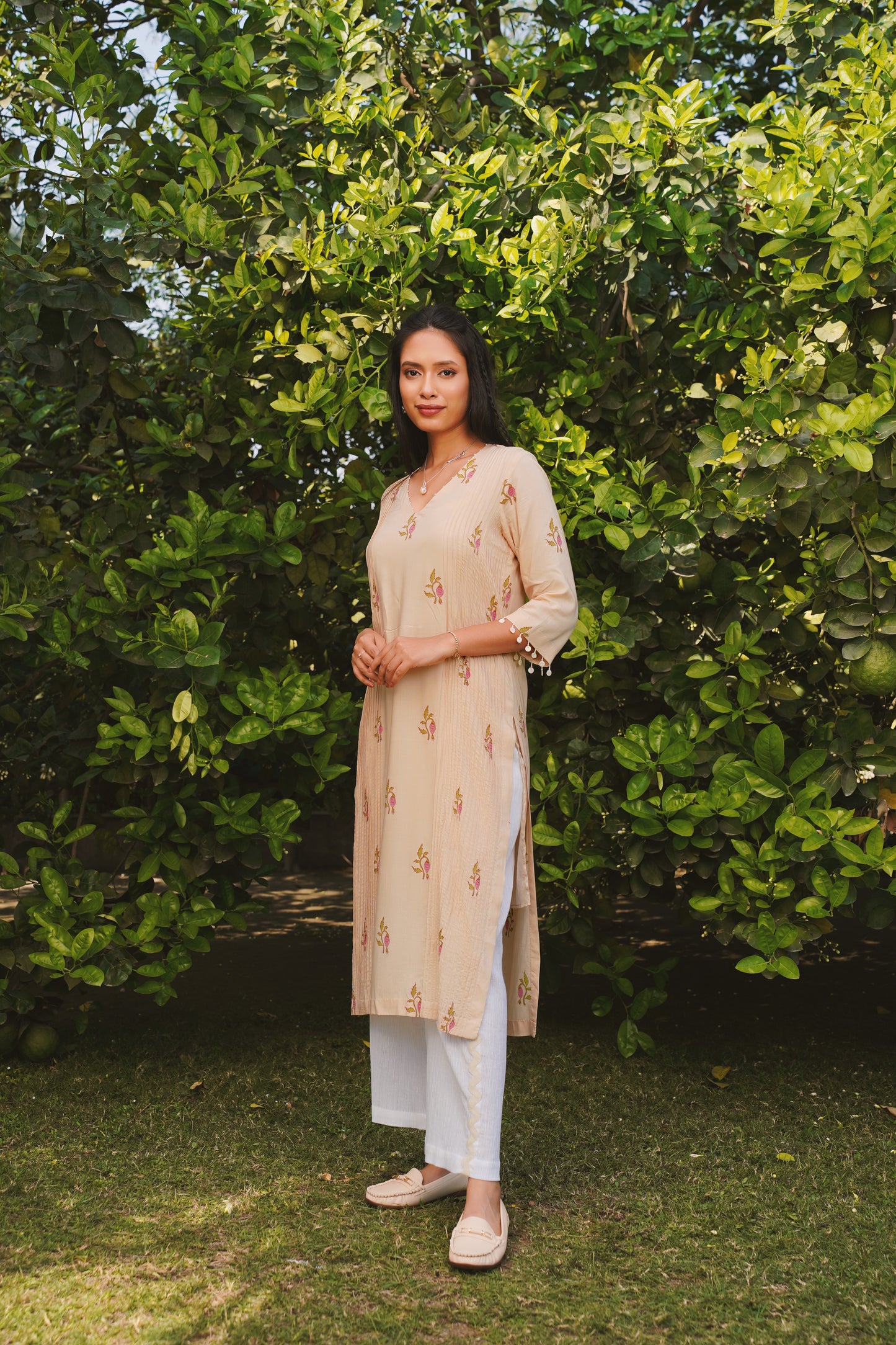 Budding love kurta set