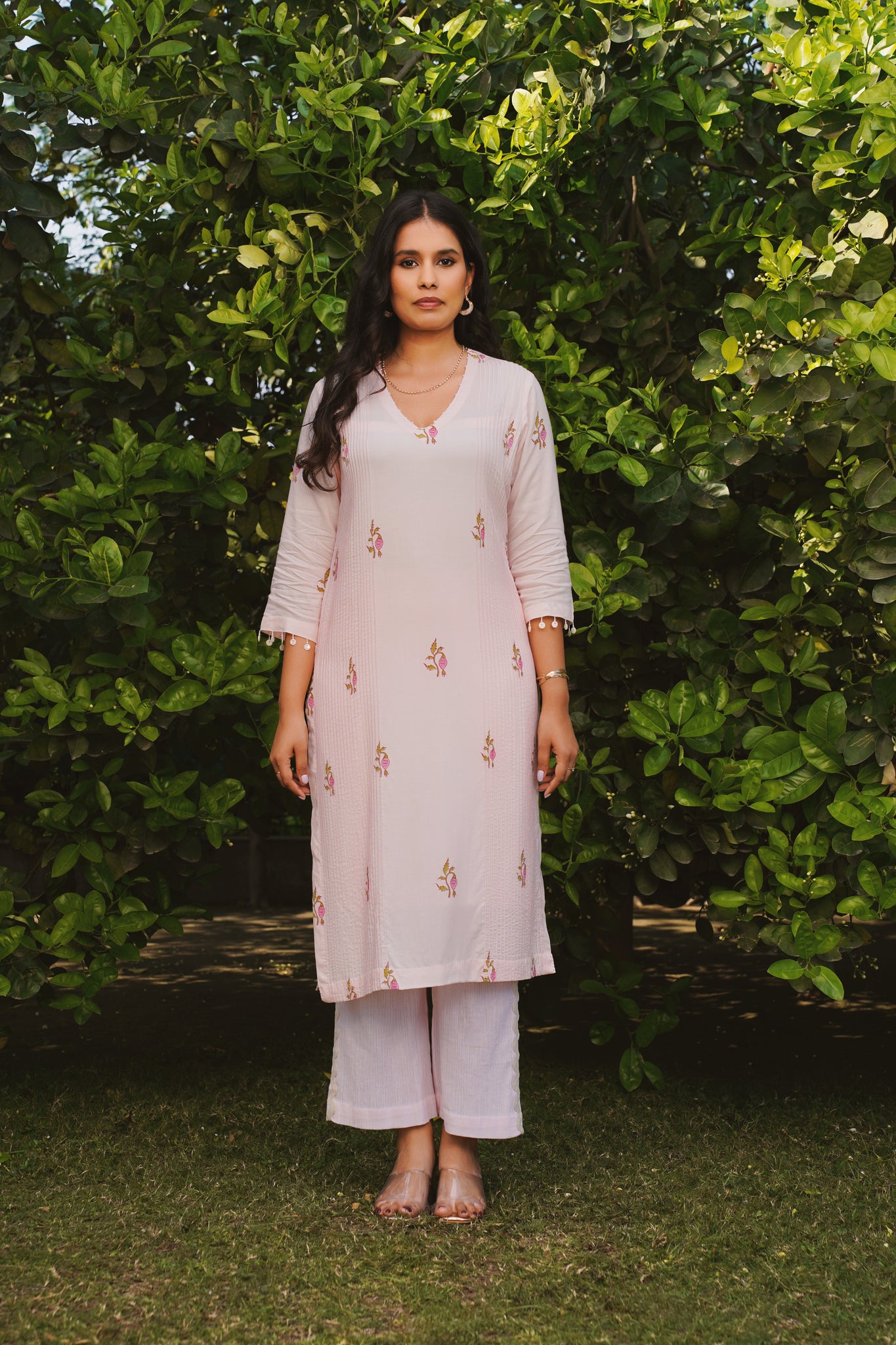 Budding love kurta set