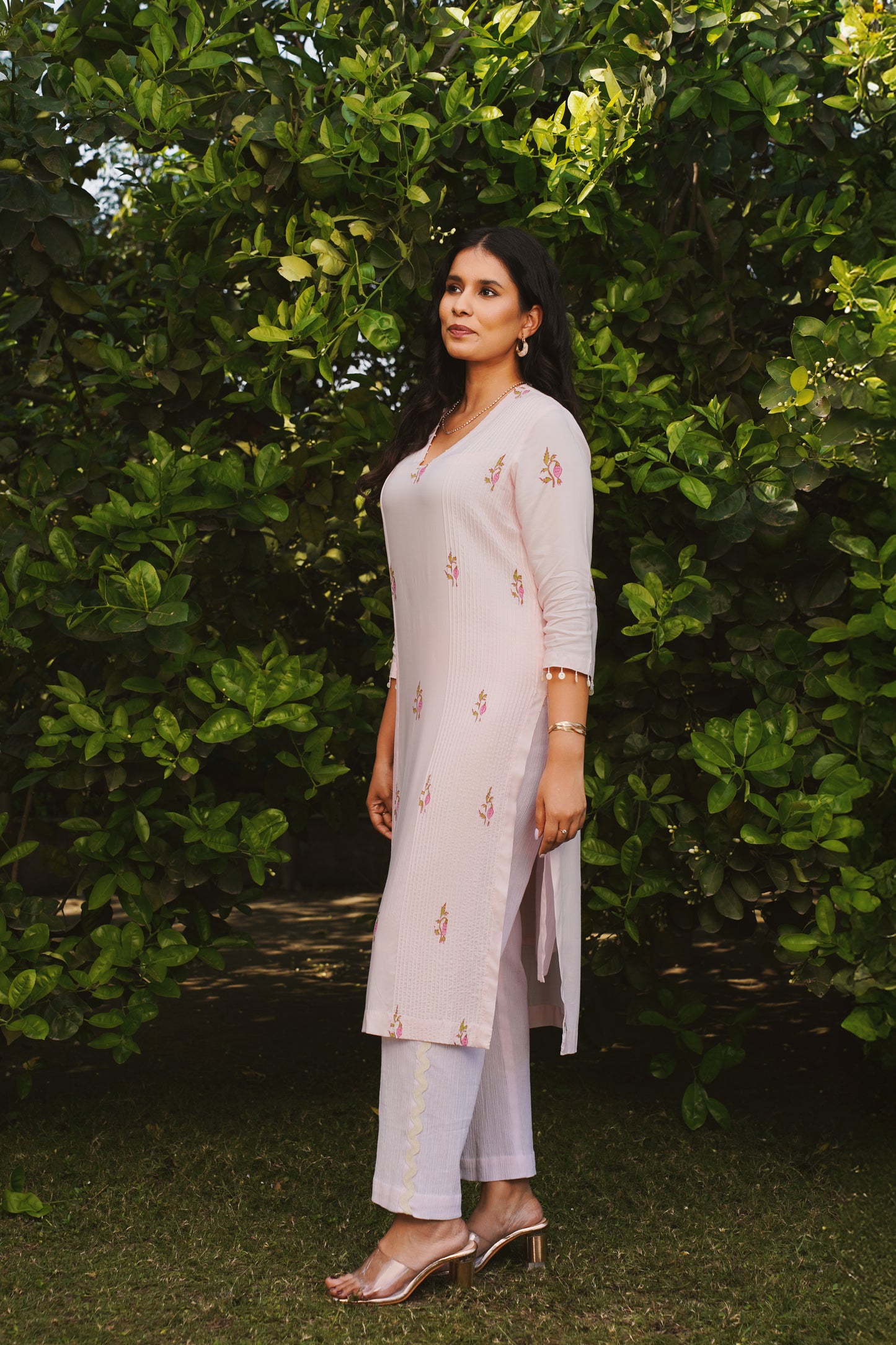 Budding love kurta set