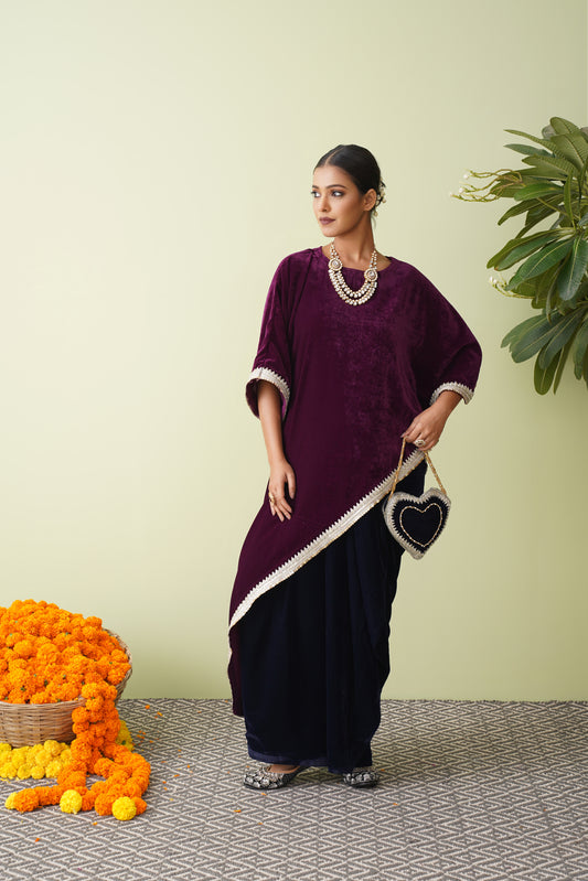 Saaz Kaftan Skirt