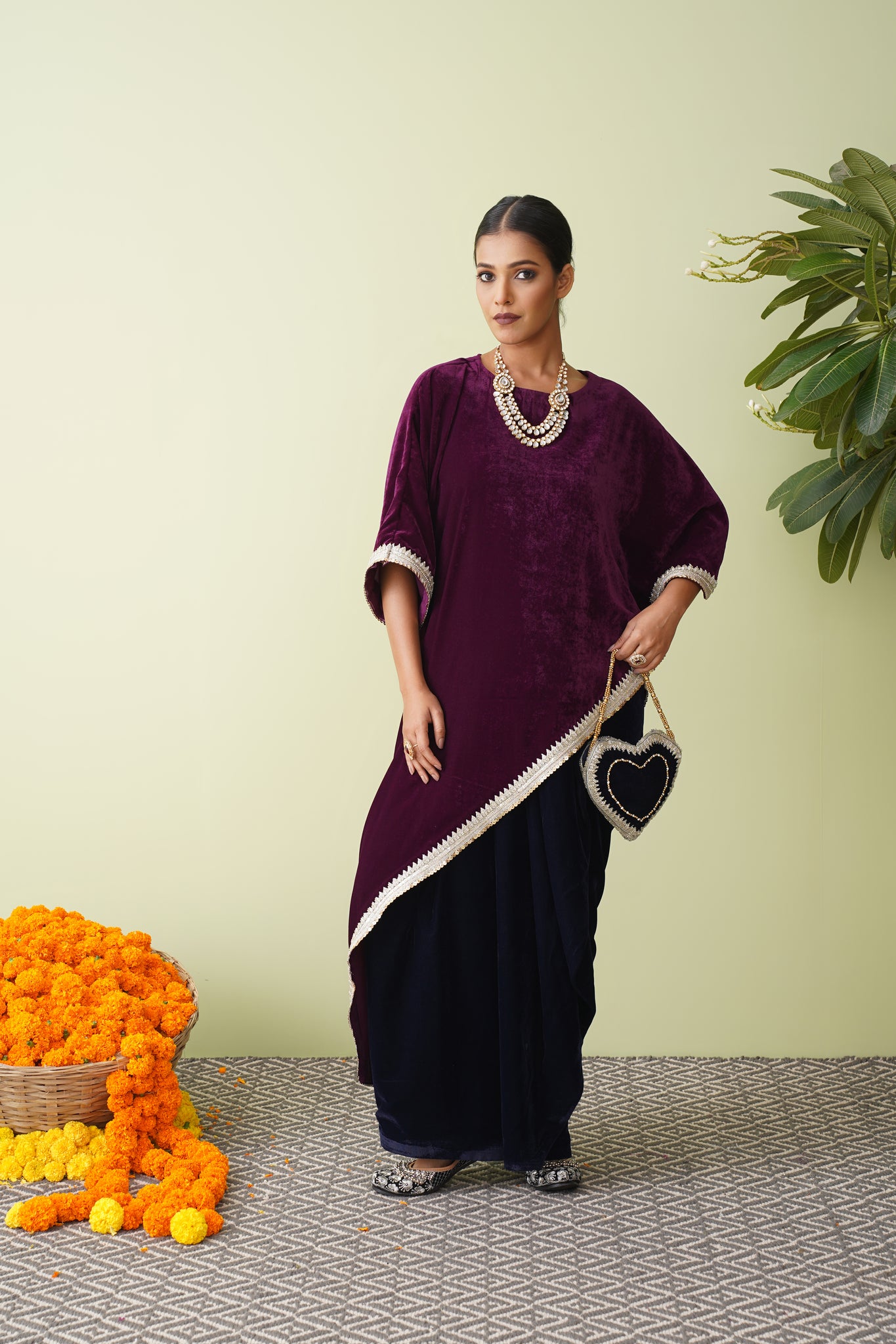 Saaz Kaftan Skirt
