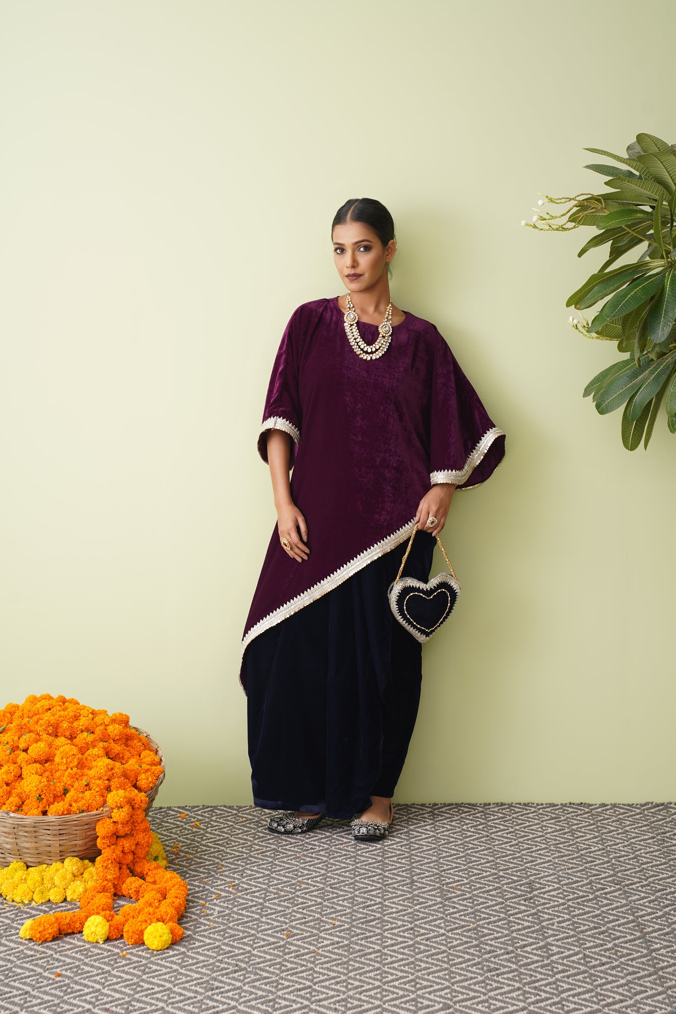 Saaz Kaftan Skirt
