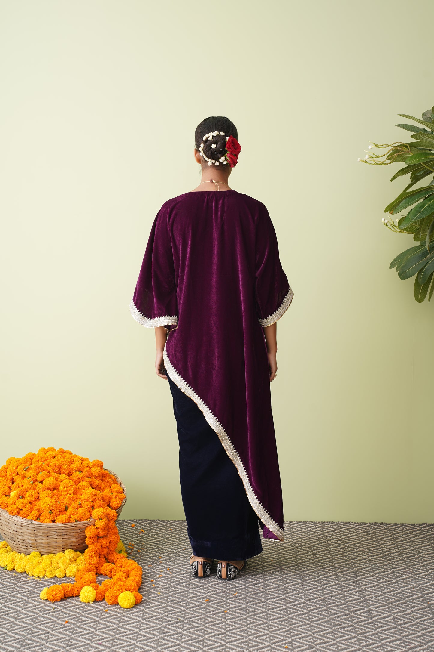 Saaz Kaftan Skirt