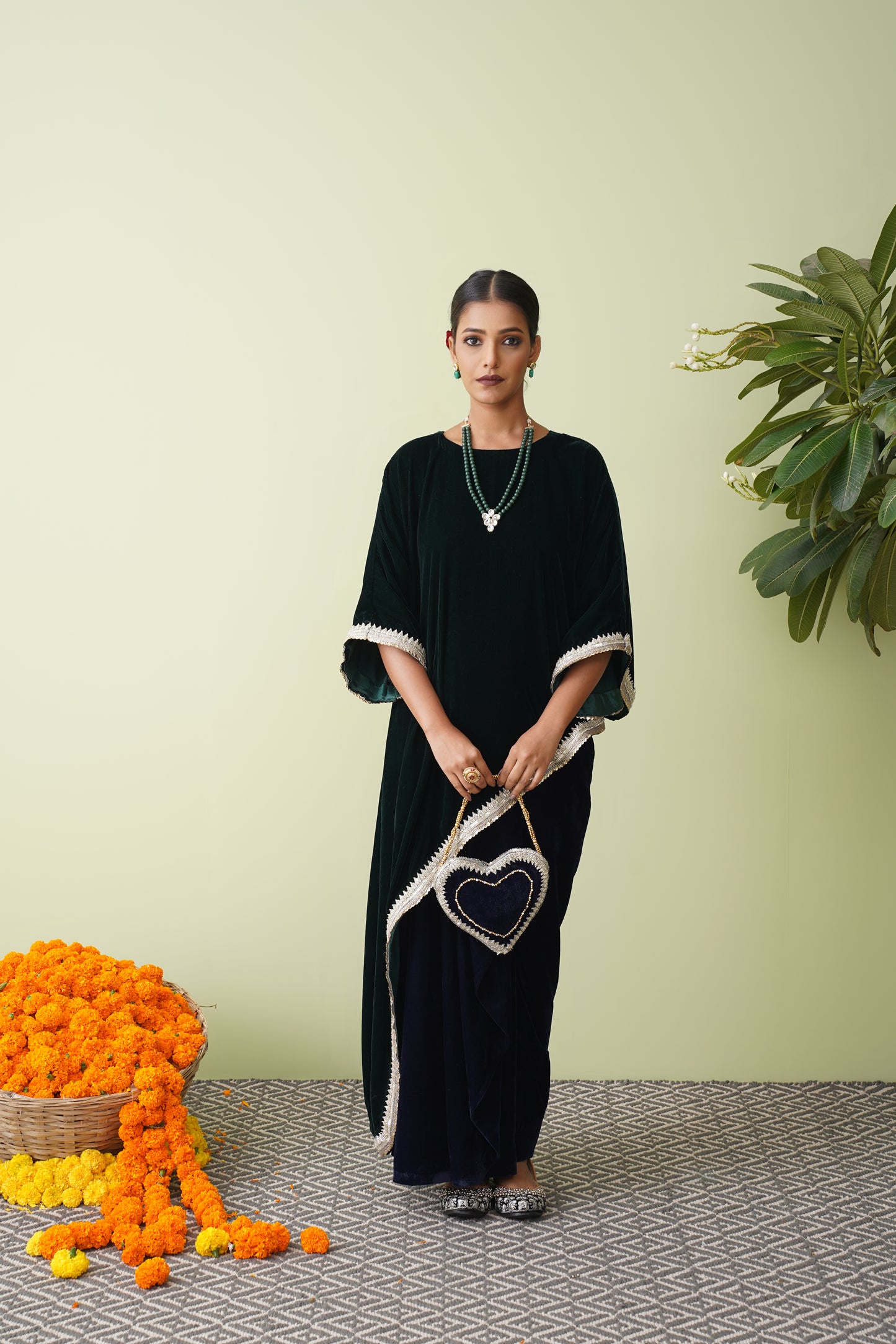 Saaz Kaftan Skirt