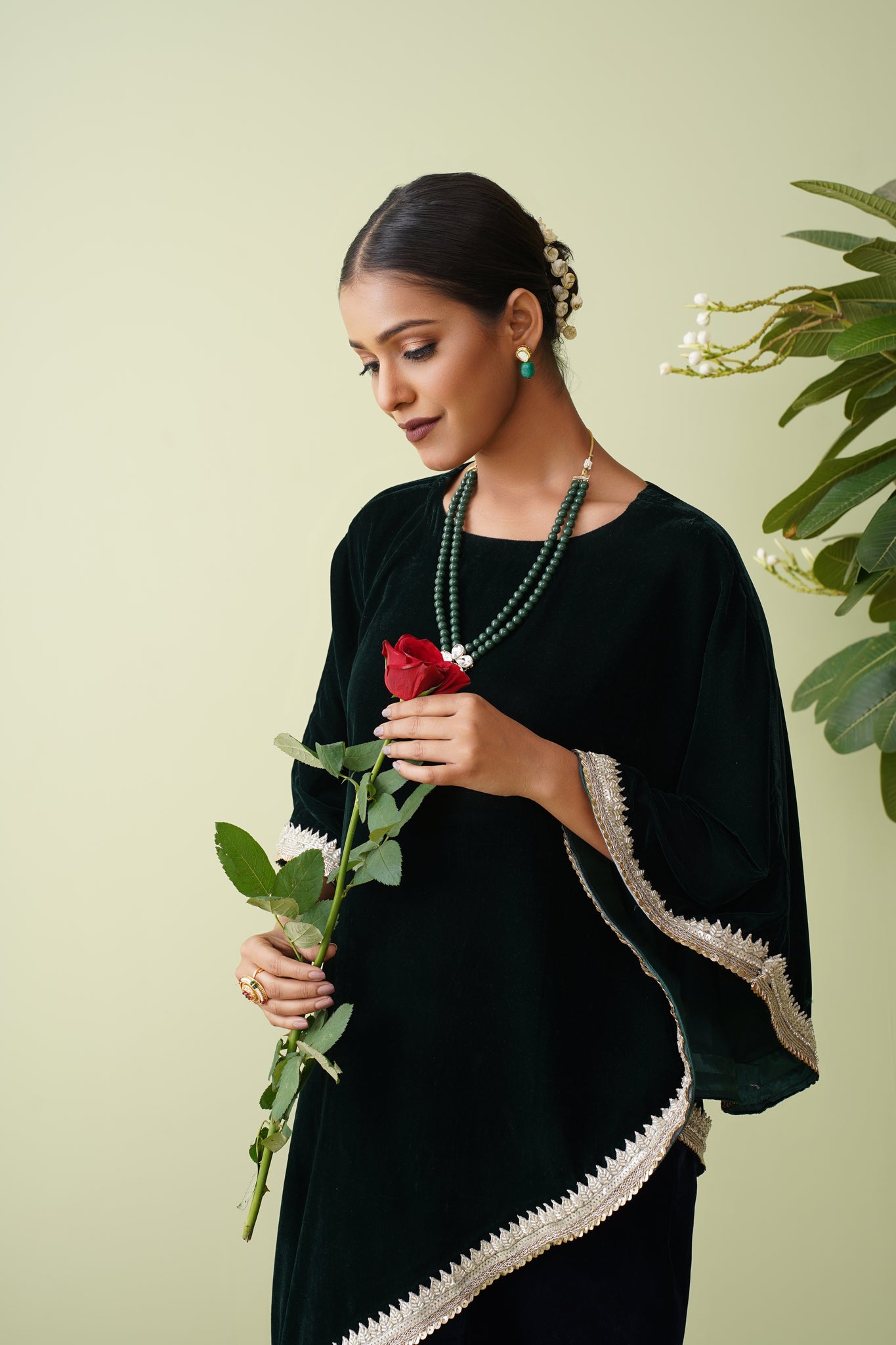 Saaz Kaftan Skirt
