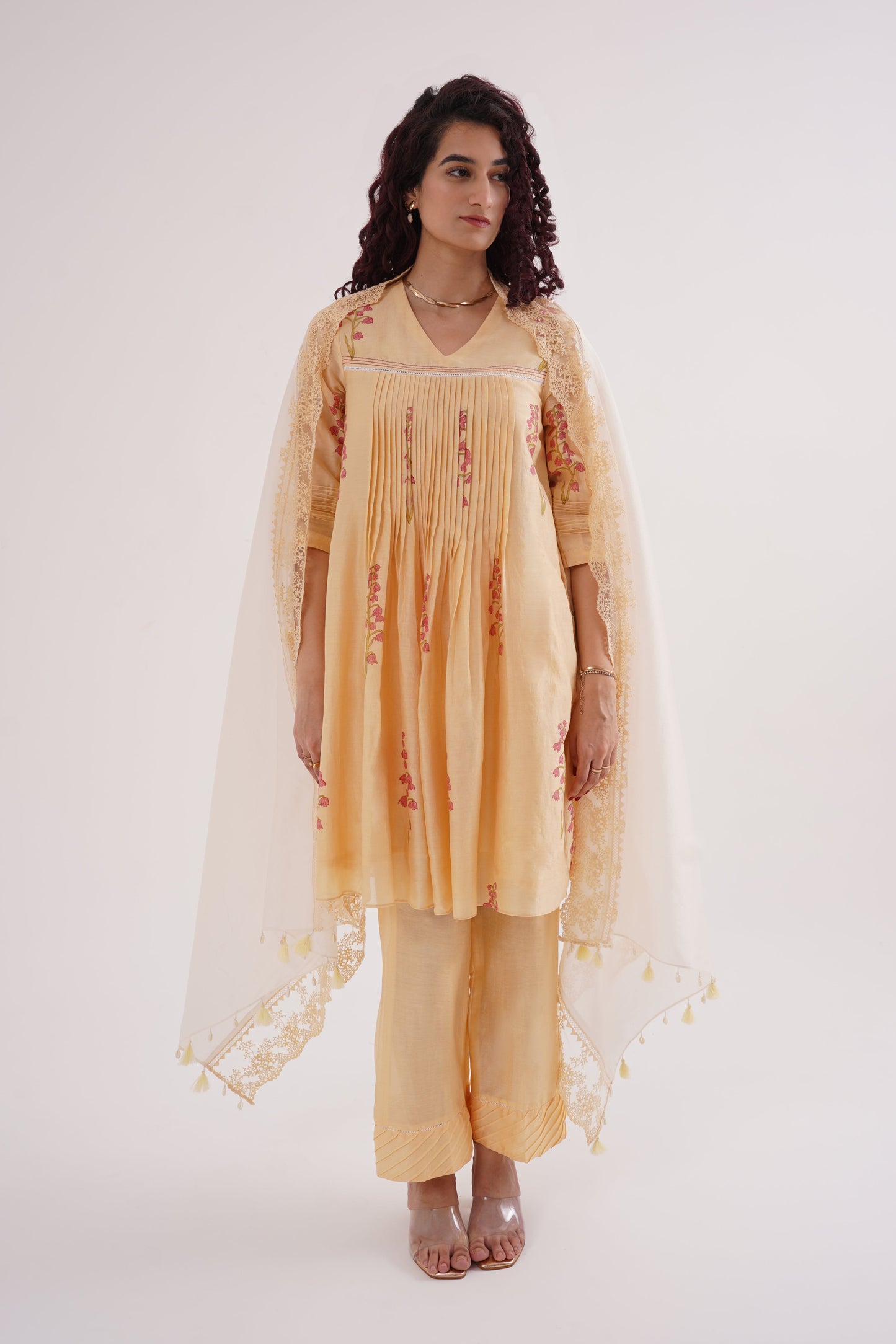 cherry bloom kurta set