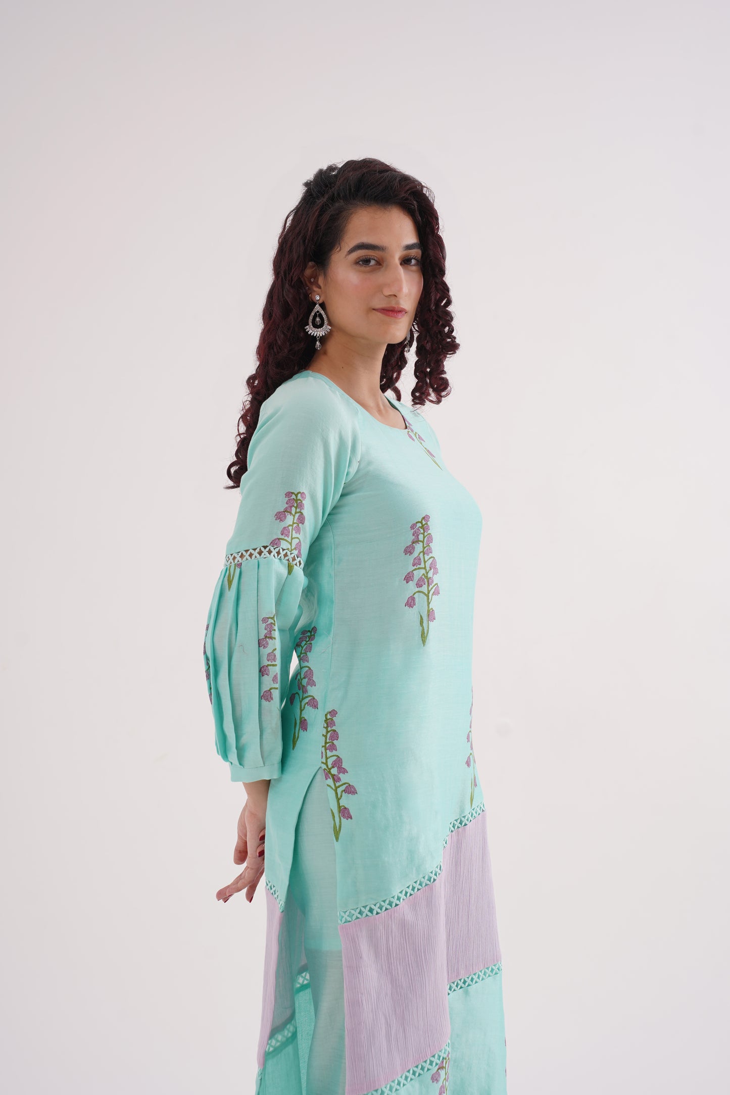 Cherry blush kurta set